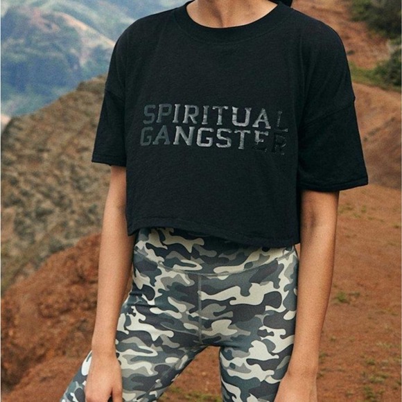 Spiritual Gangster Tops - Spiritual Gangster Active Sessions TShirt